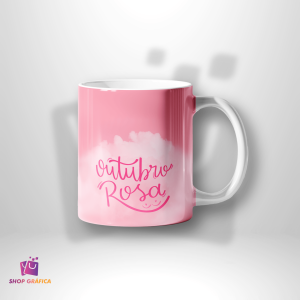 Caneca Personalizada Porcelana 96x150mm Branca Sublimação  